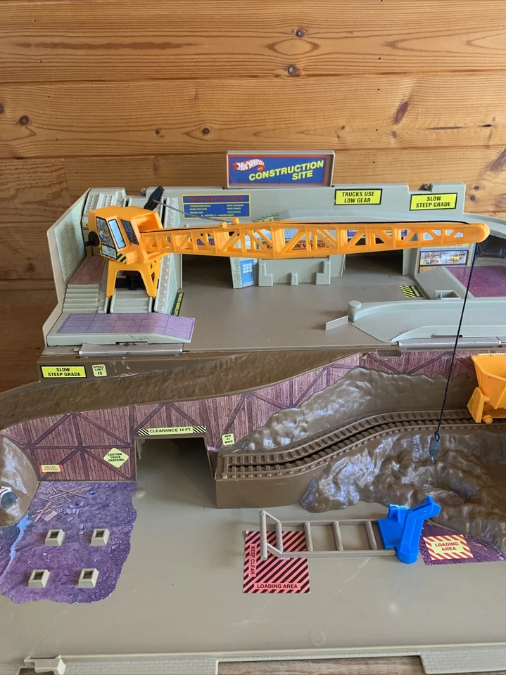 Juego de construcción Hot Wheels vintage para sitio Foto 4 de 4