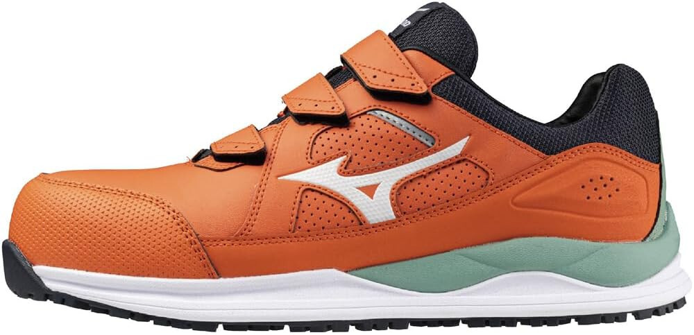 РАБОЧАЯ защитная обувь MIZUNO ALMIGHTY HWII22L ШИРОКАЯ оранжевая F1GA2401 US85265 см 32390₽