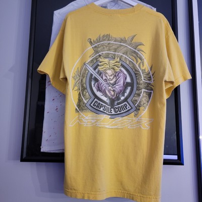 Vintage 2000 Dragon Ball Z DBZ Trunks Capsule Corp Anime T-shirt 