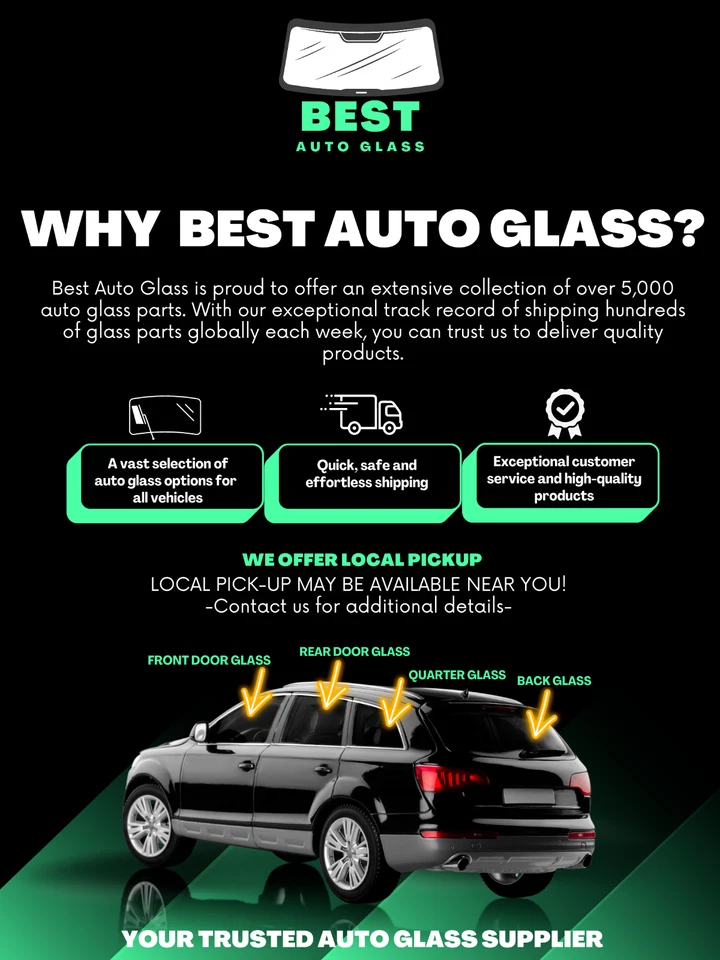 Fits: 2002-2007 Buick Rendezvous 4D SUV Utility Front Windshield Window Glass - Image 4 of 4