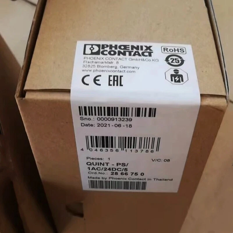1PC NEW Phoenix Contact QUINT-PS/1AC/24DC/5 Switching Power Supply 2866750