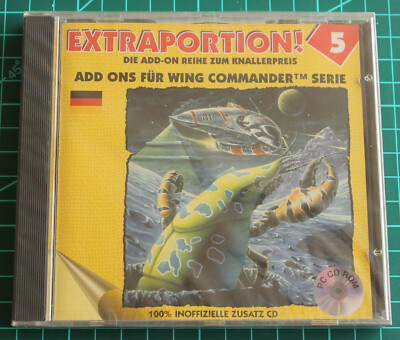 Extraportion! Nr. 5 Add Ons für Wing Commander Serie (PC, 1997, Jewel-Case) Neu!