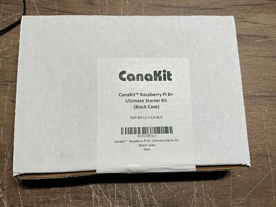 CanaKit Raspberry Pi B+ ULT Kit with Clear Case Open Box