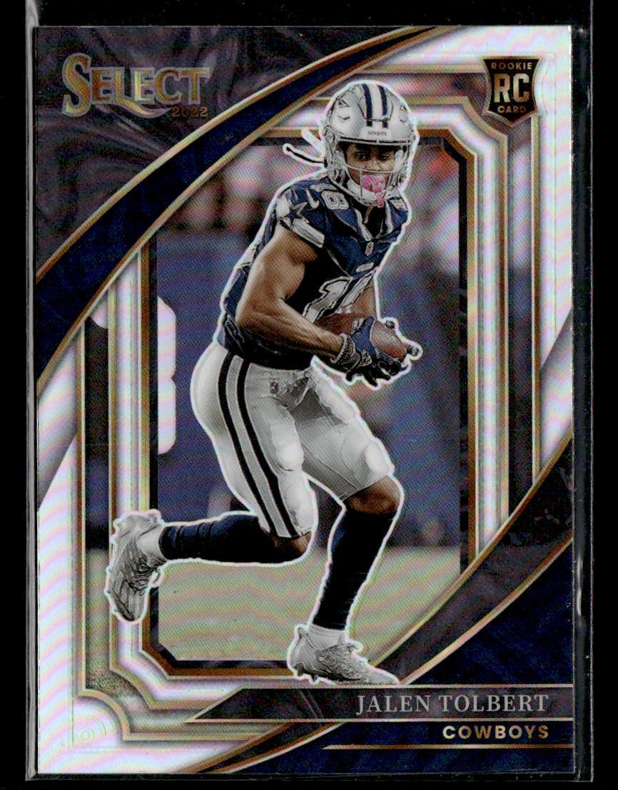 2022 Select Jalen Tolbert #303 RC Silver Prizm
