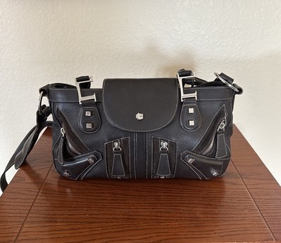 Lowe Valentini Designer Chocolate Brown Leather Handbag