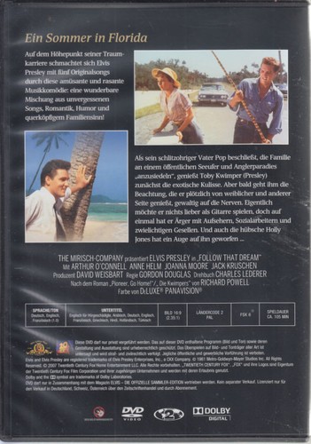 Elvis Presley - Ein Sommer in Florida- DeAgostini!!! - DVD super erhalten - Bild 2 von 2