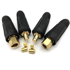 DINSE-Style Welding Cable Connectors 300-400A 2-Set