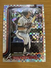 2025 Topps Chrome Update Xfractor #USC88 Drake Baldwin RC Rookie Debut Braves