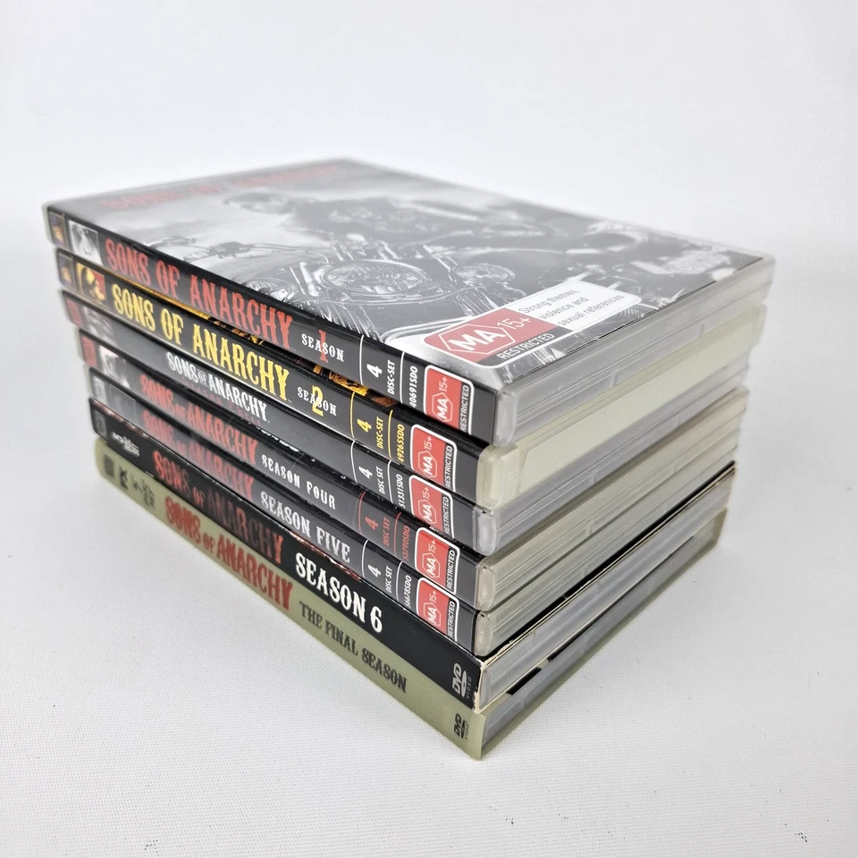 Sons Of Anarchy Complete Series DVD Seasons 1 2 3 4 5 6 7 Region 4 & 1 Drama TV - Image 3 of 4