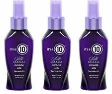 3 It's a 10 Miracle SILK EXPRESS Leave In 4 oz 062
