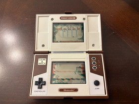 Nintendo Game & Watch Donkey Kong 2 II JR-55 Multi Screen VTG Game w/Box Manual