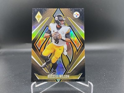 Russell Wilson 2024 Panini Phoenix Bronze Fade 126 #/125 Pittsburgh Steelers