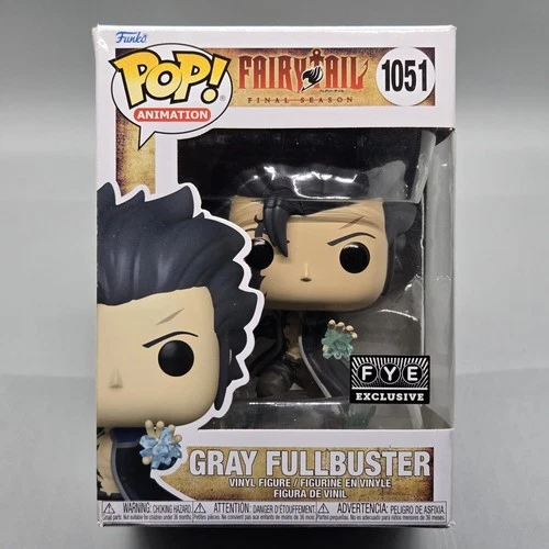 Gray Fullbuster #1051 ~ Funko Pop Animation Fairy Tail FYE Exclusive (Damaged)