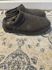 Ugg Gray Classic Slippers Size 10 Some Wear Marks