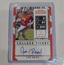 2020 Panini Contenders Draft Picks Joe Reed Auto #287 College Ticket Football