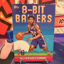 2025-26 Topps Basketball VJ Edgecombe 8-Bit Ballers RC #8B-33 SP Mint