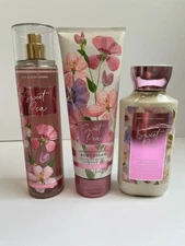 BATH & BODY WORKS SWEET PEA  MIST /LOTION /BODY CREAM You Choose One