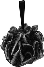 Body Scrubber Comfortable Friendly to Skin Premium 1 Count Pack of 1 , Black