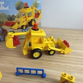 Lego DUPLO Bob The Builder Set 3272 Scoop on Road  Nearly Complete 2001
