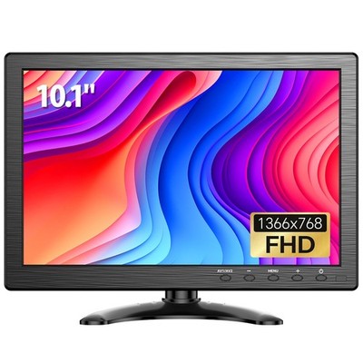 Eyoyo 10'' 1366x768 HD Small Monitor for Gaming PC CCTV Camera NVR Raspberry Pi