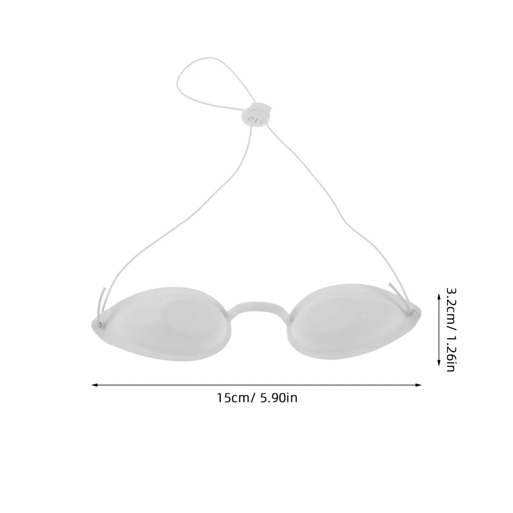 Gafas de protección ocular máscara cama de bronceado ojos mujeres niñas seguridad ocular