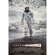 INTERSTELLAR U.S Movie Poster Adv. DS Intl. - 27x40 in. - 2014 - Christopher Nol