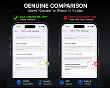 DEJI Battery for iPhone 14 Pro Max 4900mAh High Capacity OEM Quality Replacement