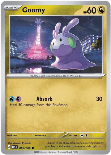 Goomy 066/086 Mega Evolution: Chaos Rising