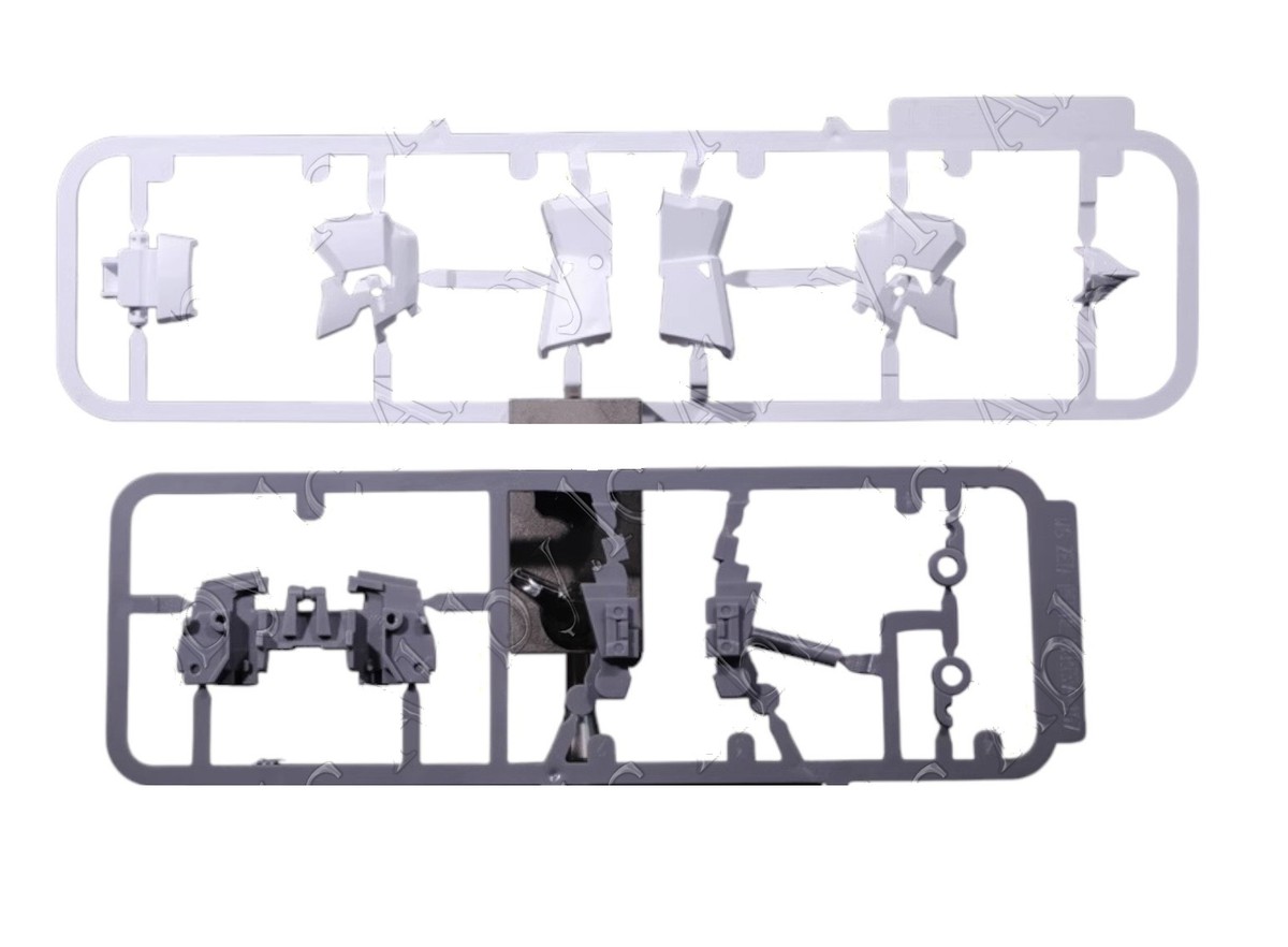 for MG 1/100 Zeta ver. Ka Chest Neck Face Resculpt Replace Part