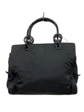 PRADA handbag nylon black plain