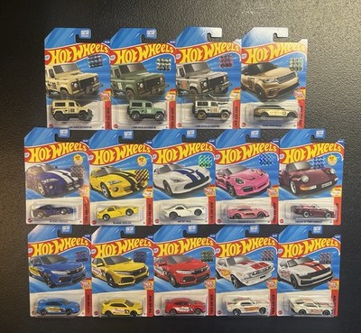 2025 Hot Wheels Factory Sealed Lot 14   HW Then And Now Series!!! Zamac!!