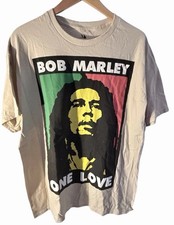 bob marley t shirt Zion one Love Size XL