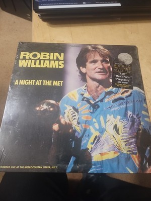 Robin Williams A Night At The Met LP SEALED 1986 Comedy Vinyl HBO Special 