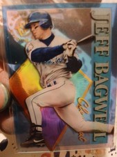 Jeff Bagwell ACETATE Clear Cut 1996 Stadium Club