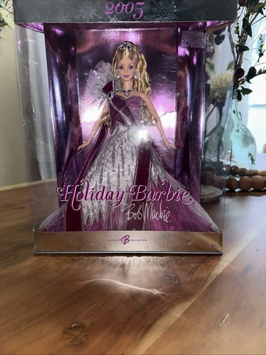 Vintage Mattel 2005 Holiday Barbie Puppe Bob Mackie Neu in OVP NEUWERTIG - Bild 2 von 6