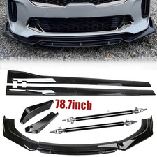 Front Bumper Lip Chin Spoiler Splitter Side Skirt Body Kit For Kia Sportage Front Bumper Lip Chin Spoiler Splitter Side Skirt Body Kit For Kia Sportage