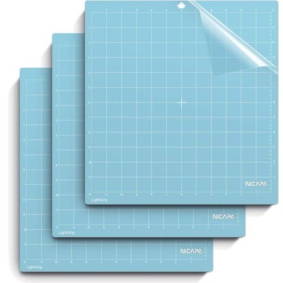 Schneidematte für Silhouette Cameo 4 3 2 1 Light Grip 12x12 Zoll 3er Set Viny...
