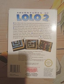Adventures of Lolo 2 Nintendo NES PAL ITA CIB Complete Retro Game