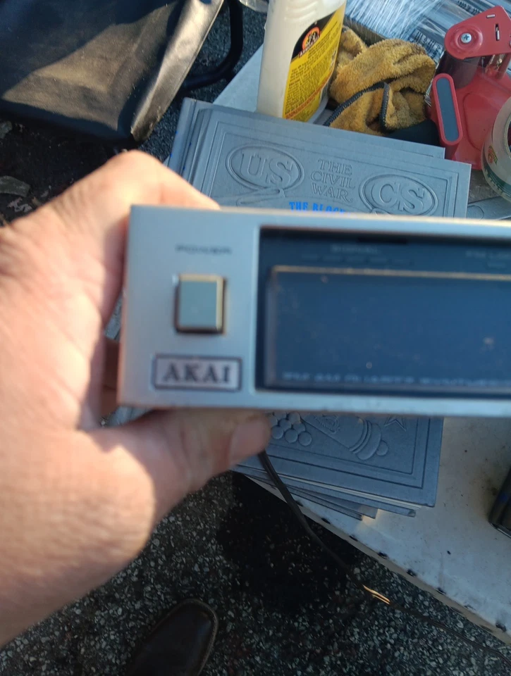 Akai FM AM court synthesizer tuner model uc.S five Tested Works - Image 2 of 4