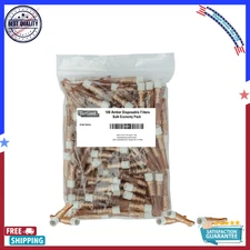 TarGard Venturi Style Disposable Filters, Effective XL Filter, Not Holder, Amber