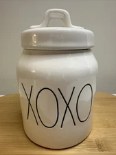 Rae Dunn XOXO LL Baby Canister Cookie Jar  Valentines New