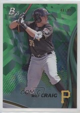 2017 Bowman Platinum Top Prospects Green 48/99 Will Craig #TP-WCR 11pj