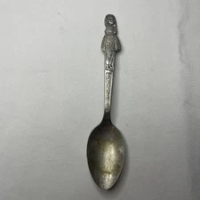 Vintage Carlton Silverplate Spoon Annette Little Girl Baby Christening Gift