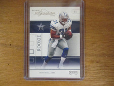 2002 roy williams dallas cowboys rookie card rc rare sample. rookie card picture