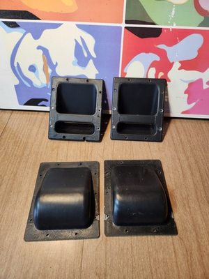 #ad LOT OF 4 PEAVEY SPEAKER RECESSED HANDLES 2 PAIR FROM 118 HC SUBS $16.99