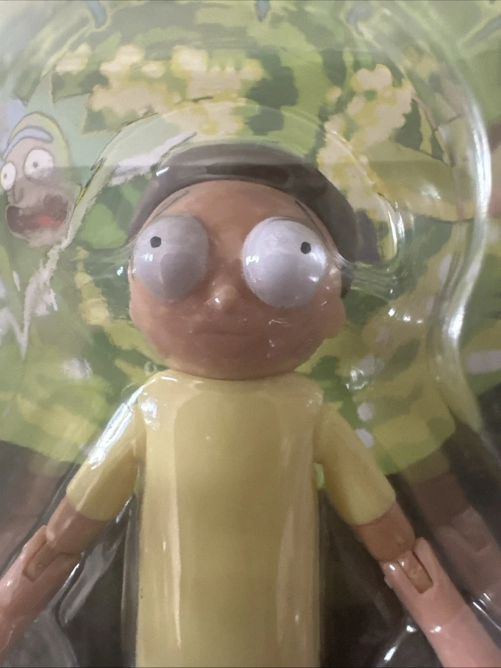 Figura de acción Funko Rick and Morty 2017 totalmente posable Morty coleccionable Foto 3 de 4