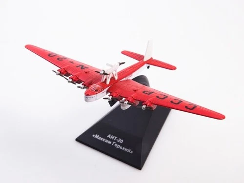 ANT-20 "Maxim Gorky" 1:424 Deagostini passenger plane Soviet Air Force scale mod