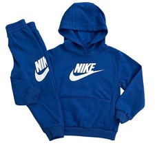  New Nike 2 Piece Set Hoodie Joggers Blue Boys Size 4T