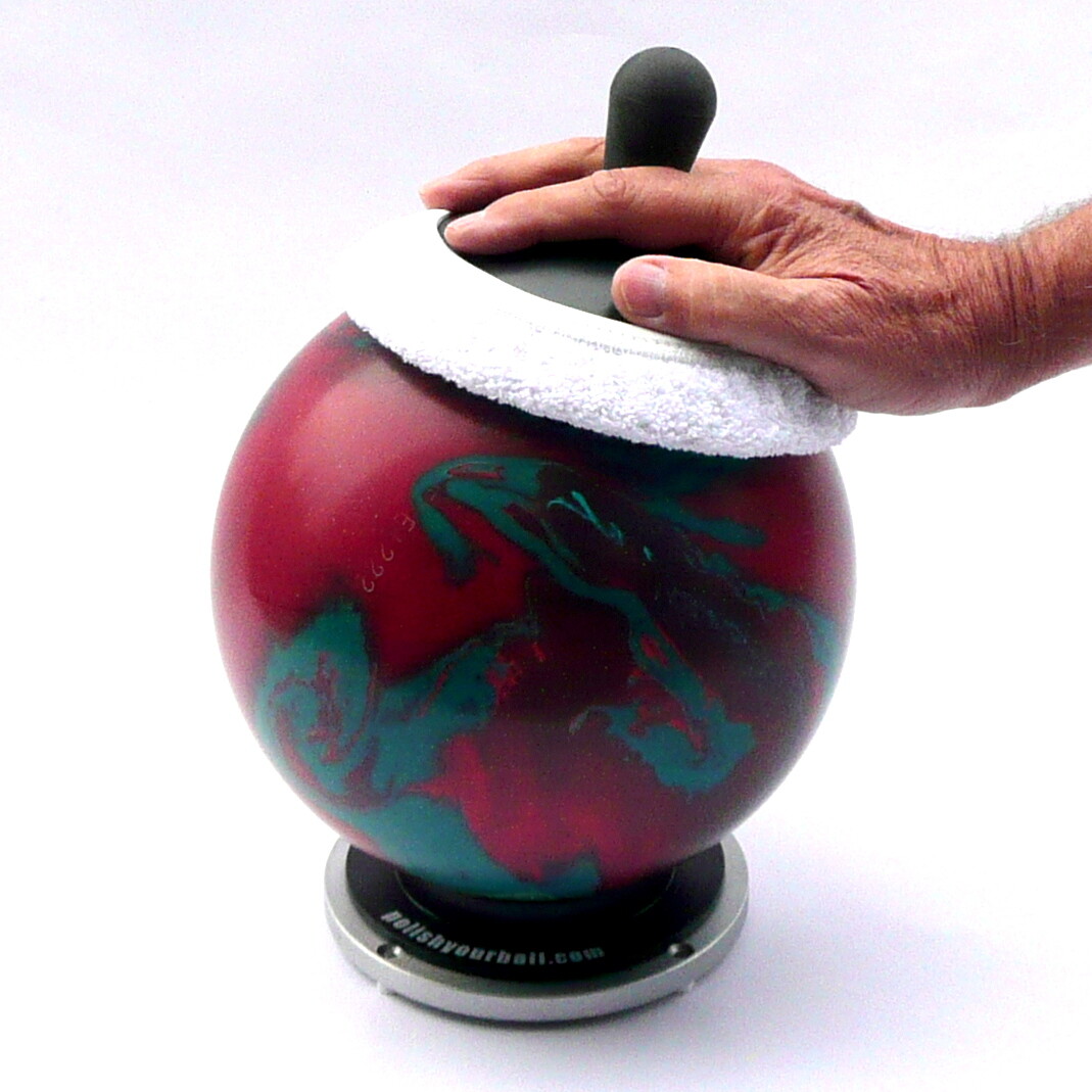 Supporto Girevole Per Bowling Con Ventosa – Pulizia E Lucidatura A 360°, Antiscivolo, Per Manutenzione Palline Sportive