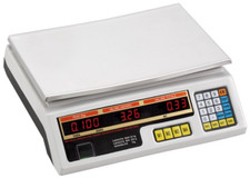 Bilancia elettronica digitale portatile a batteria di precisione 30 kg Fervi